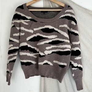 Majorelle Cropped Sweater - Size Small